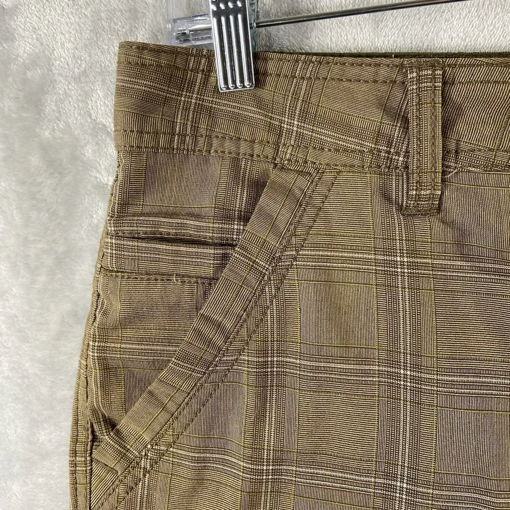 Prana Shorts Mens 32 Chino Plaid 9